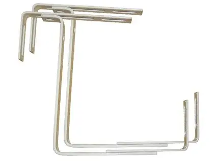 Držák truhlíků balkon.17x10,5-20 cm nastavitelný kov. (2ks) MA245737