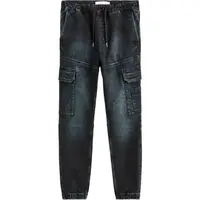 CELIO VOJOGO Pánské džíny, černá, velikost