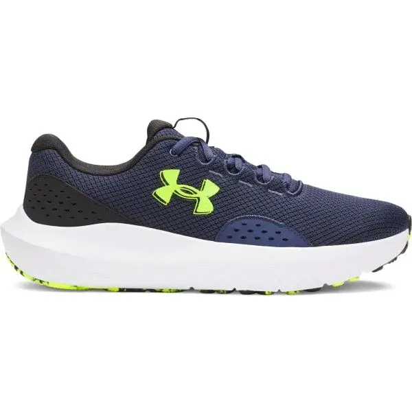 Under Armour CHARGED SURGE 4 Pánská běžecká obuv, tmavě modrá, velikost 41