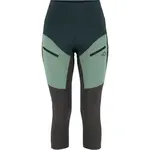 KARI TRAA ANE HIKING TIGHTS Dámske legíny, tmavo zelená, veľkosť