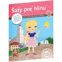 ELLA & MAX ŠATY PRE ADÉLKU Kniha samolepiek, mix, veľkosť