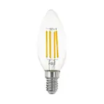 EGLO LED žiarovka E14 C35 4W 470lm 2700K pr. 35 x 120 mm, číra