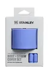 Silikonové příslušenství k hrnku Stanley Quencher Boot + Straw Topper 0,89 L i 0,59 L fialová barva