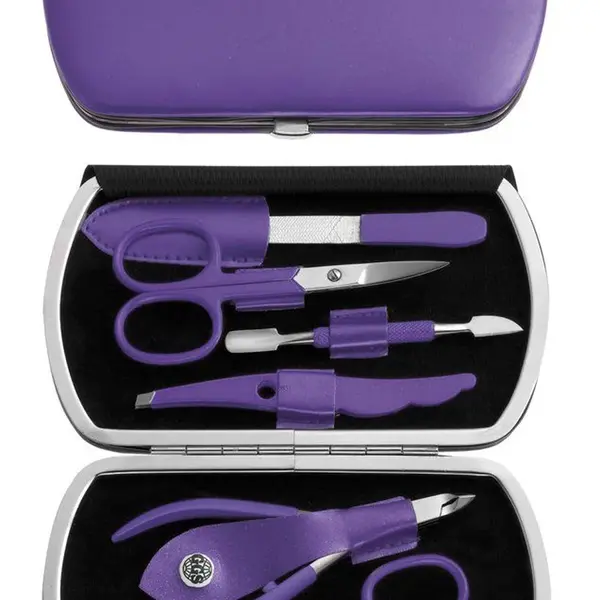 GGS Solingen NO 319-11 Manikúra set 6 dílů lila