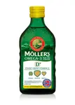 Mollers Omega 3 Rybí olej D+ 250 ml