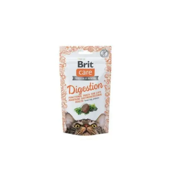 Brit Care Cat Snack Digestion 50g | Pamlsky pro kočky