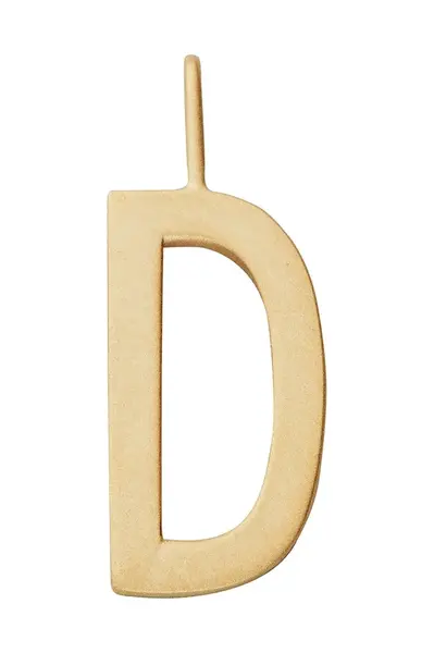 Pozlacený stříbrný přívěsek Design Letters 90201544D