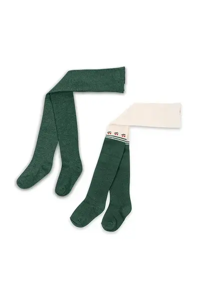 Konges Sløjd Dětské punčocháče Konges Sløjd 2 PACK LUREX TIGHTS 2-pack