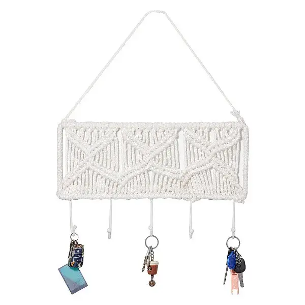 Bohemian Style Handmade Macrame Cotton Hanging Ornament