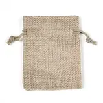Burlap Packing Pouches Drawstring Bags
