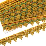 Metallic Polyester Lace Ribbon