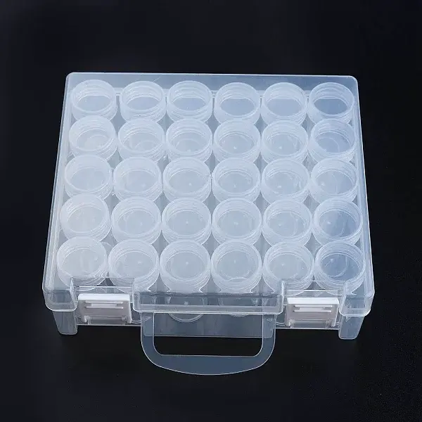 Plastic Bead Storage Containers