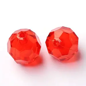 Transparent Acrylic Beads
