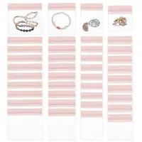 40Pcs 4 Styles Plastic Self-Adhesive Packing Bags