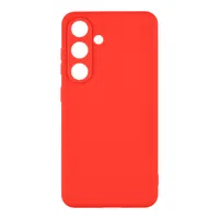Zadní kryt OBAL:ME Matte TPU pro Samsung Galaxy S25, červená