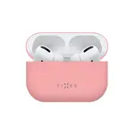 Ultratenké silikonové pouzdro FIXED Silky pro Apple AirPods 4, růžová