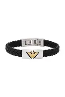 Kožený náramok Emporio Armani