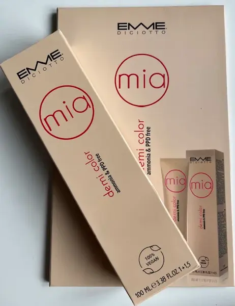 EMMEDICIOTTO - MIA DEMI COLOR ammonia a PPD free - 10. BEIGE - Farba na vlasy 100 % VEGAN - béžová