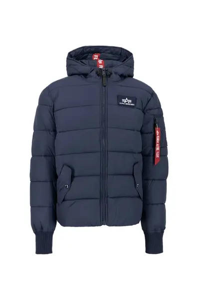 ALPHA INDUSTRIES Funkčná bunda  námornícka modrá / červená / biela