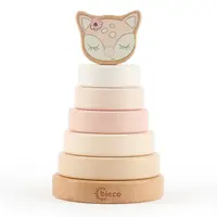 Bieco - Dřevěná stohovací věž - jelenček Ella
