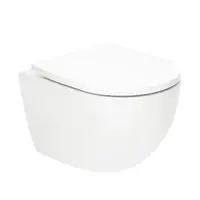 WC s doskou softclose závesné SAT Fusion biele vírové SATFUS010RTORP