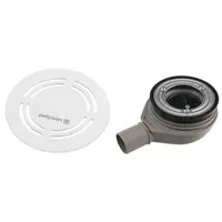 Polysan Flexia vaničkový sifón 90 mm krytka biela 17771