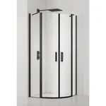 Sprchový kút štvrťkruh 80x80 cm SAT Fusion SATFUSP80CT