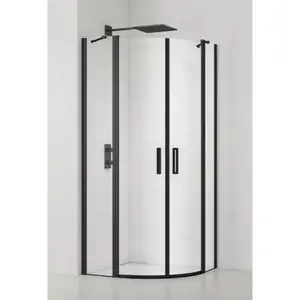 Sprchový kút štvrťkruh 80x80 cm SAT Fusion SATFUSP80CT