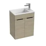 Jika Cube kúpeľňová skrinka s umývadlom 50x43x62,2 cm jaseň H4536411765141