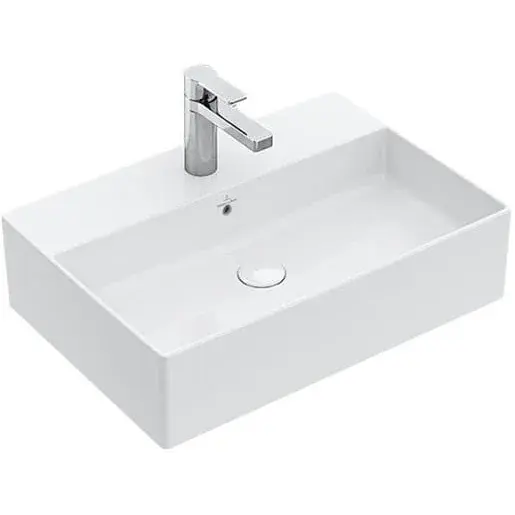 Drez na dosku Villeroy & Boch Memento 2.0 60x42 cm alpská biela stredový otvor pre batériu 4A0760R1