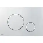 Ovládacie tlačidlo Alca plast chróm mat M772