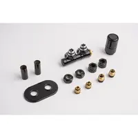 P.M.H. Terra termostatický ventil pre ústredné vykurovanie 6x7 cm čierná TER-R-B