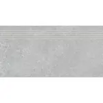 Schodovka Fineza Abe sivá 30x60 cm mat SCABE36GRR