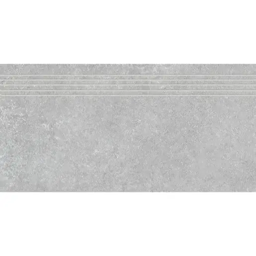 Schodovka Fineza Abe sivá 30x60 cm mat SCABE36GRR