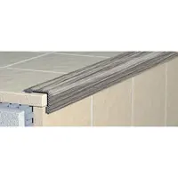 Schodová hrana schodová Havos, hliník, dĺžka 270 cm, výška hrany 20 mm, ALSHDSE9270