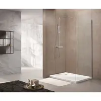 Bočné zástena k sprchovacím dverám 80 cm SAT T-Linea SIKOTLDNEWSTENA80