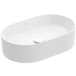 Villeroy & Boch Collaro umývadlo na dosku 56x36 cm bez otvoru pre batériu, bez prepadu 4A195601