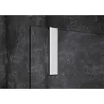 Stierka na sklo Hüppe Select+ matný chróm SL2501087