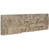 Vaspo Kámen lámaný obklad kameň lámavý béžovo-hnedý 10,7x36 cm reliéfna V53004