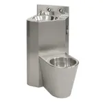 Sanela WC s umývadlom do rohu SLWN 08P