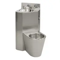 Sanela WC s umývadlom do rohu SLWN 08P