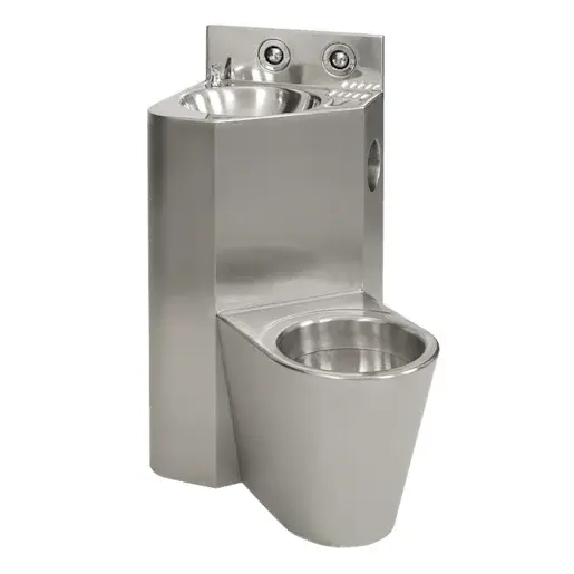 Sanela WC s umývadlom do rohu SLWN 08P