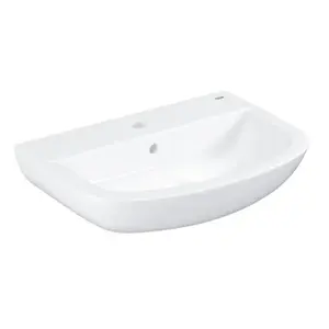 Grohe Bau Ceramic umývadlo 55,3x38,6 cm alpská biela otvor pre batériu uprostred 39440000 G39440000