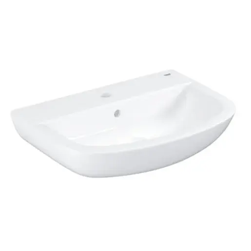 Grohe Bau Ceramic umývadlo 55,3x38,6 cm alpská biela otvor pre batériu uprostred 39440000 G39440000