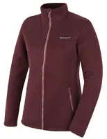 Husky Akra L XXL, dark bordo Dámský svetr na zip