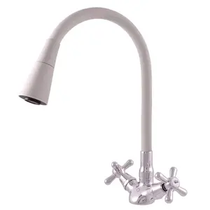 RAV SLEZÁK Morava Retro drezová batéria so silikónovým ramienkom sivá / chróm mk120.0/13s MK120.013S