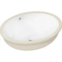 Hansgrohe Xuniva D zápustné umývadlo 45x35 cm bez otvoru pre batériu, s prepadom 60152450