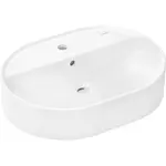 Hansgrohe Xuniva U umývadlo na dosku 60x45 cm otvor pre batériu uprostred 61080450