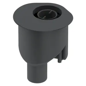 Tece Drainline sifón plast černá 650003