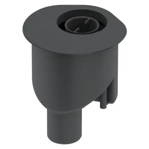 Tece Drainline sifón plast černá 650003